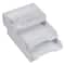 JAM Paper White Stackable Office Desk Supply & Paper Organizer Set